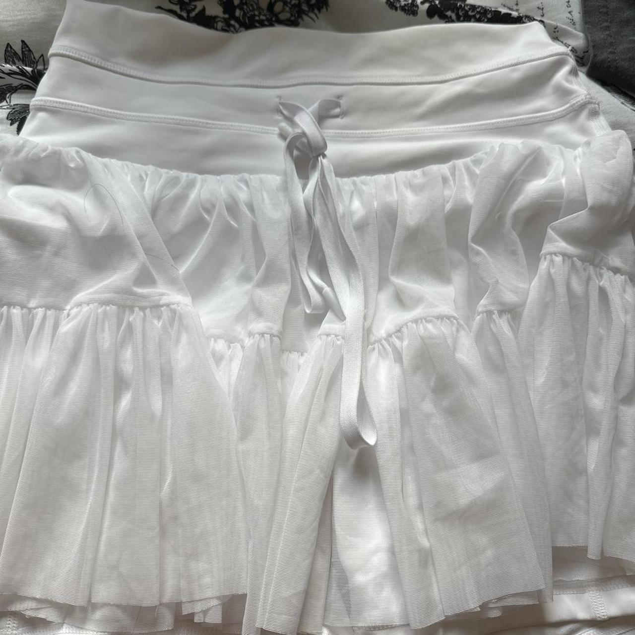 Popflex active women's white skirt