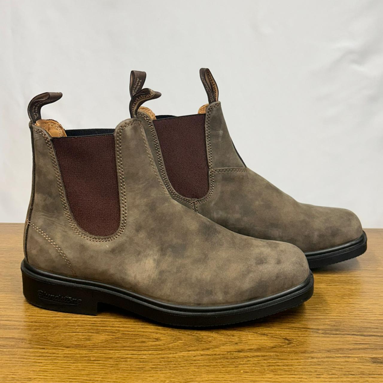 Blundstone BL1306 Rustic Brown Leather Chelsea Boots