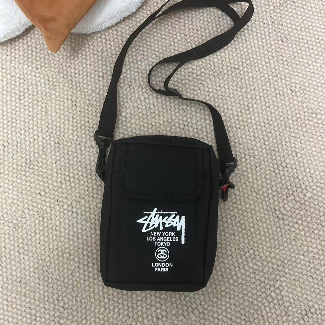 Stussy shoulder bag Black bag New without