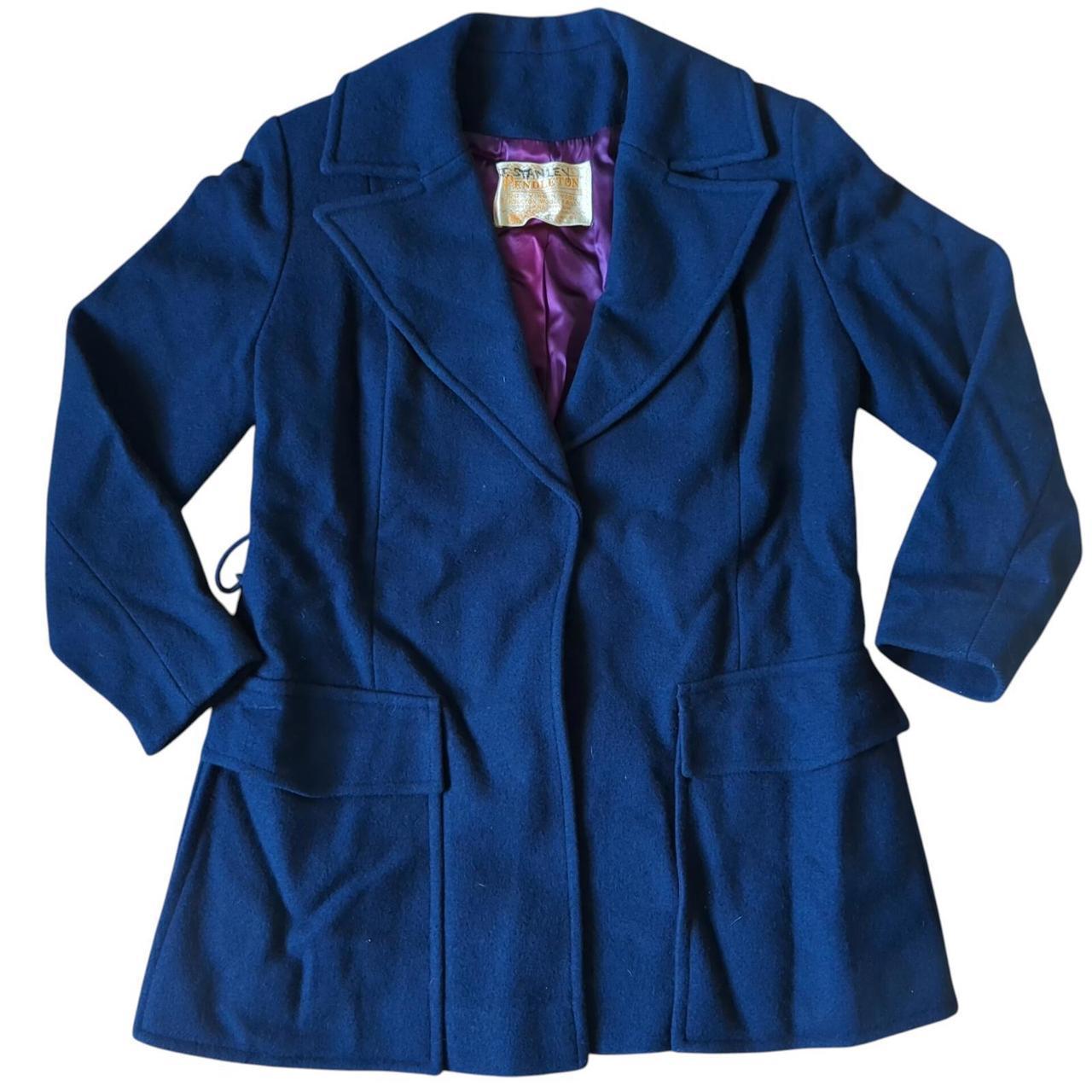 Pendleton Women's Coat - Blue/Purple - 10 – Vinta… - image 1