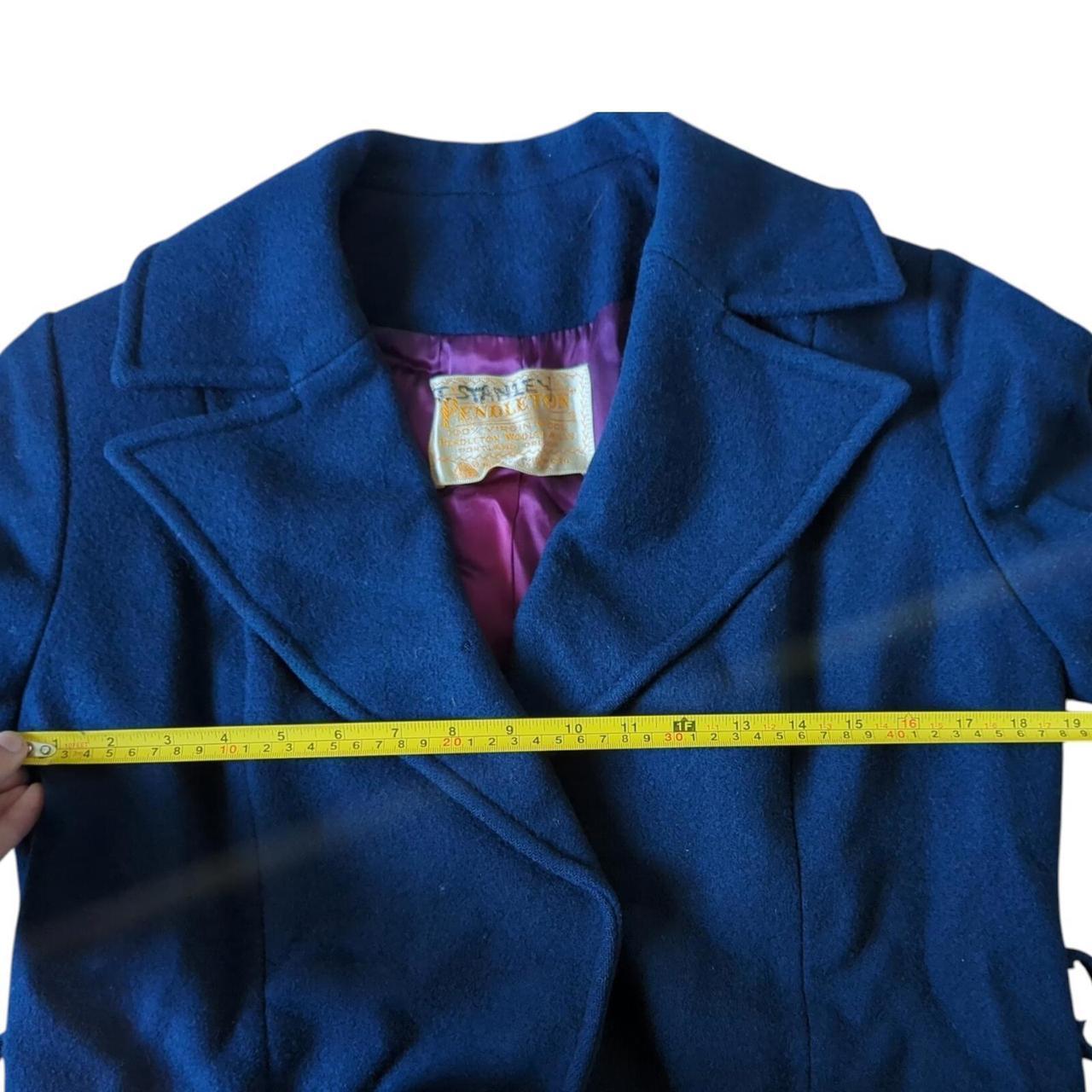 Pendleton Women's Coat - Blue/Purple - 10 – Vinta… - image 6