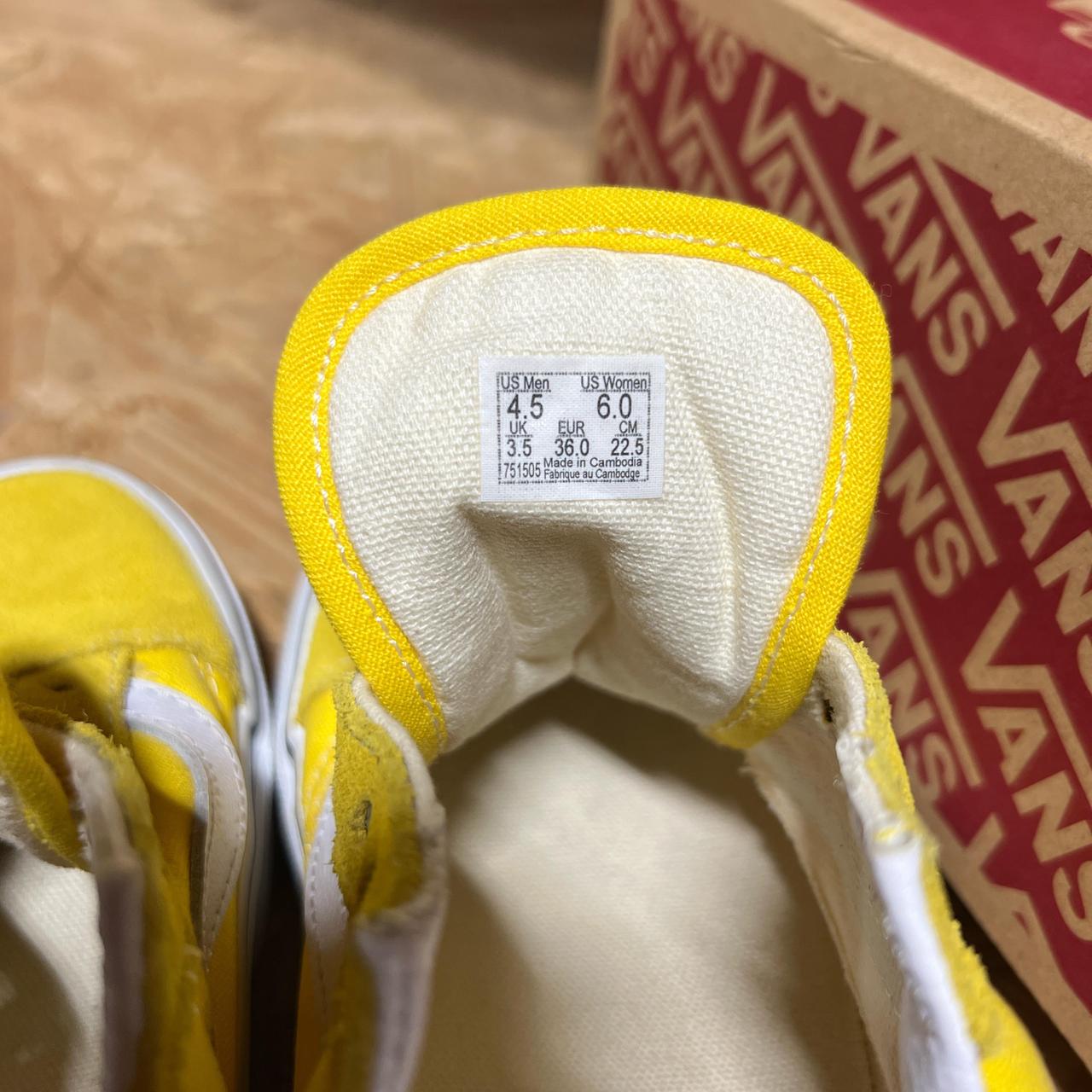 Vans Women's Sneakers Yellow US – VANS Old SKOOL Yellow