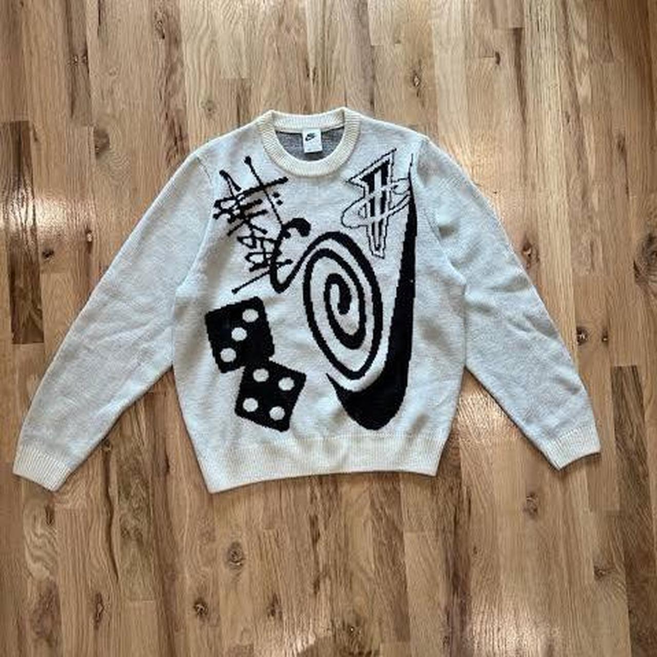 Knit Sweater Stussy Nike Jumper Stussy Nike Sweater Knit Up Depop