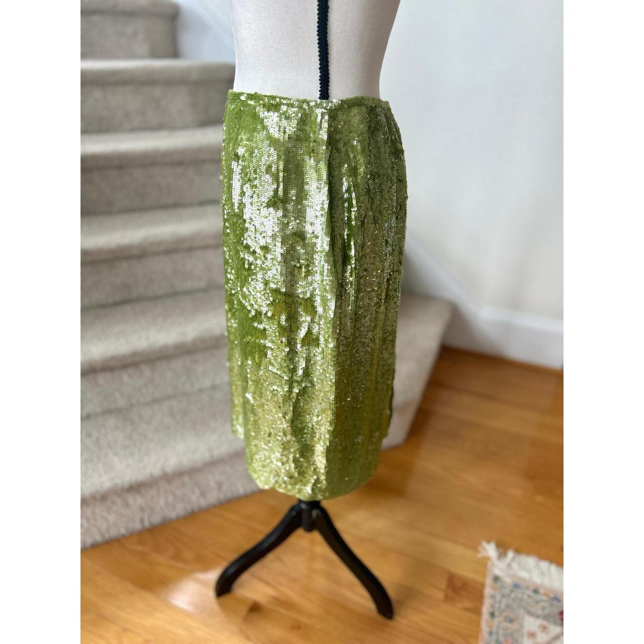 Source Unknown Women's Skirt - Green - M – Excell… - image 3