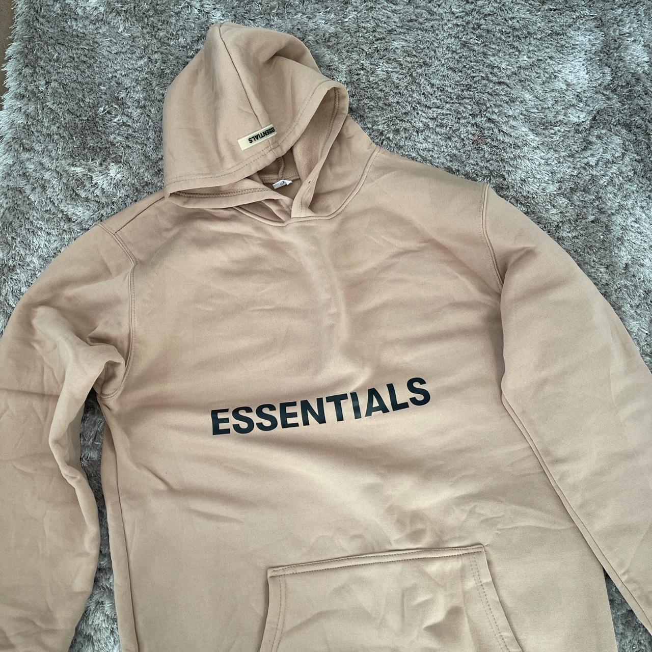 Men's Tan Hoodie | Depop