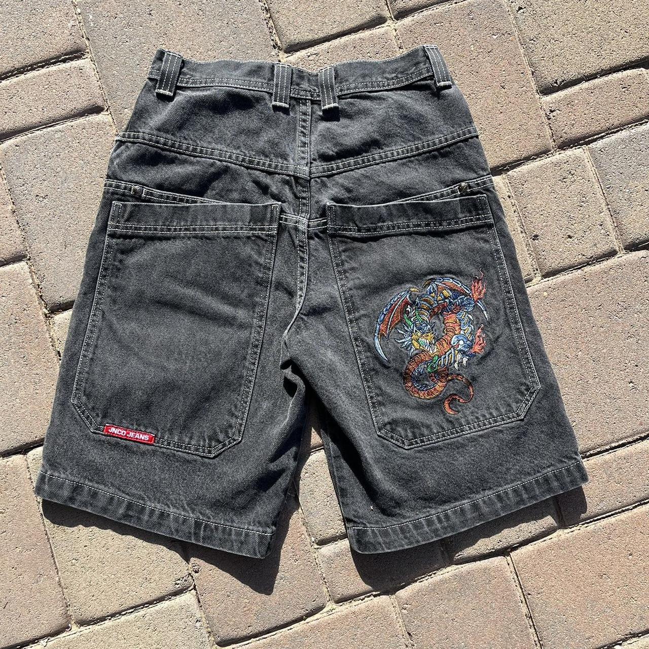 JNCO Dragon Jorts 28x21 Dm Before Buying Depop