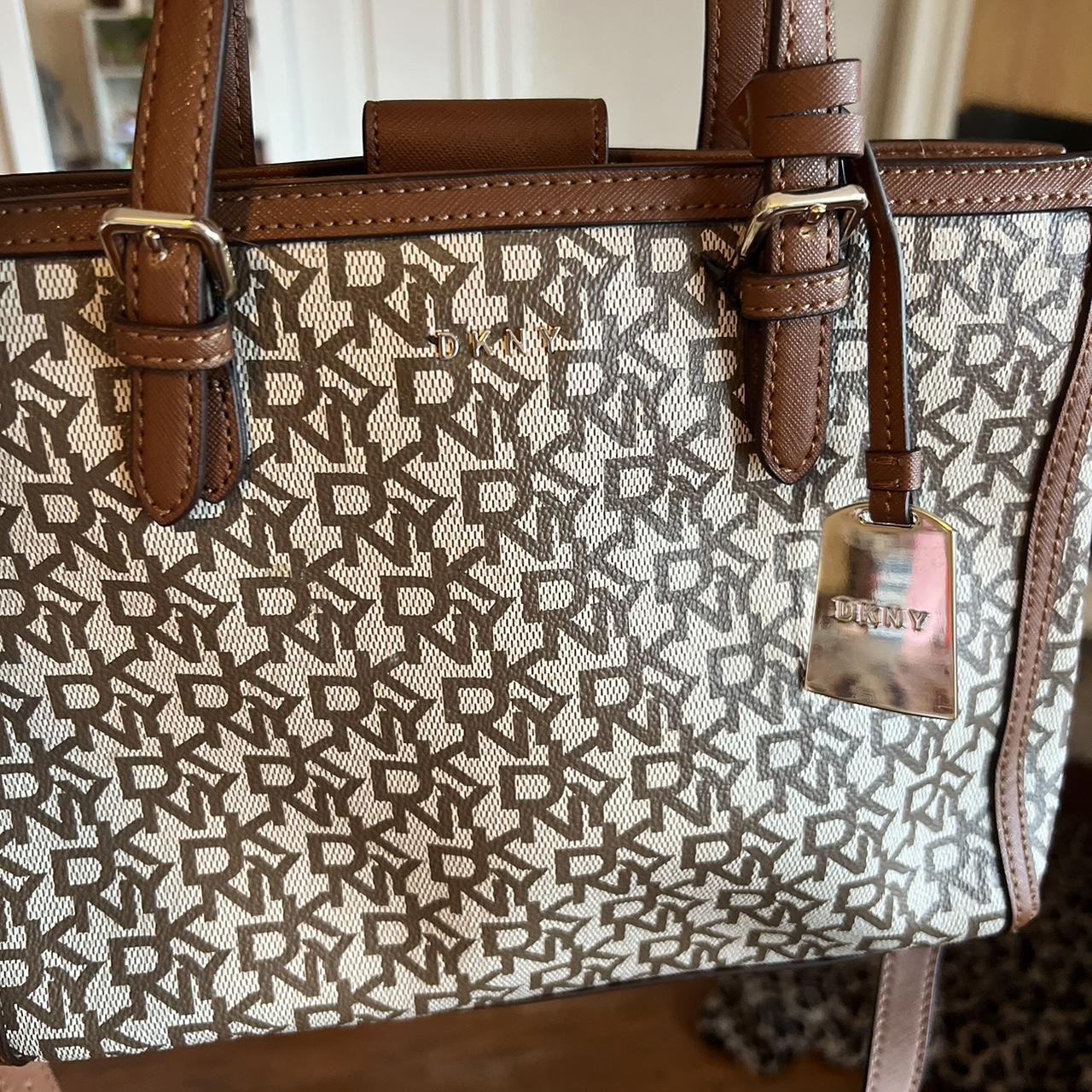 Dkny tan purse on sale