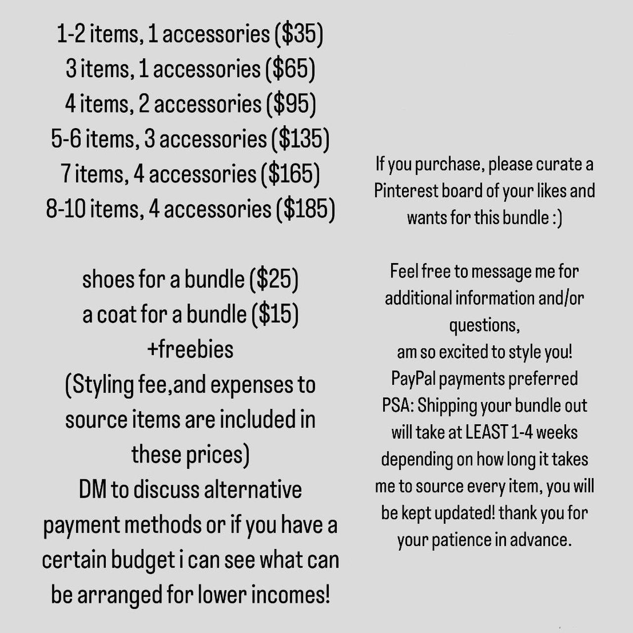 STYLE BUNDLES! see liked items for bundle... Depop