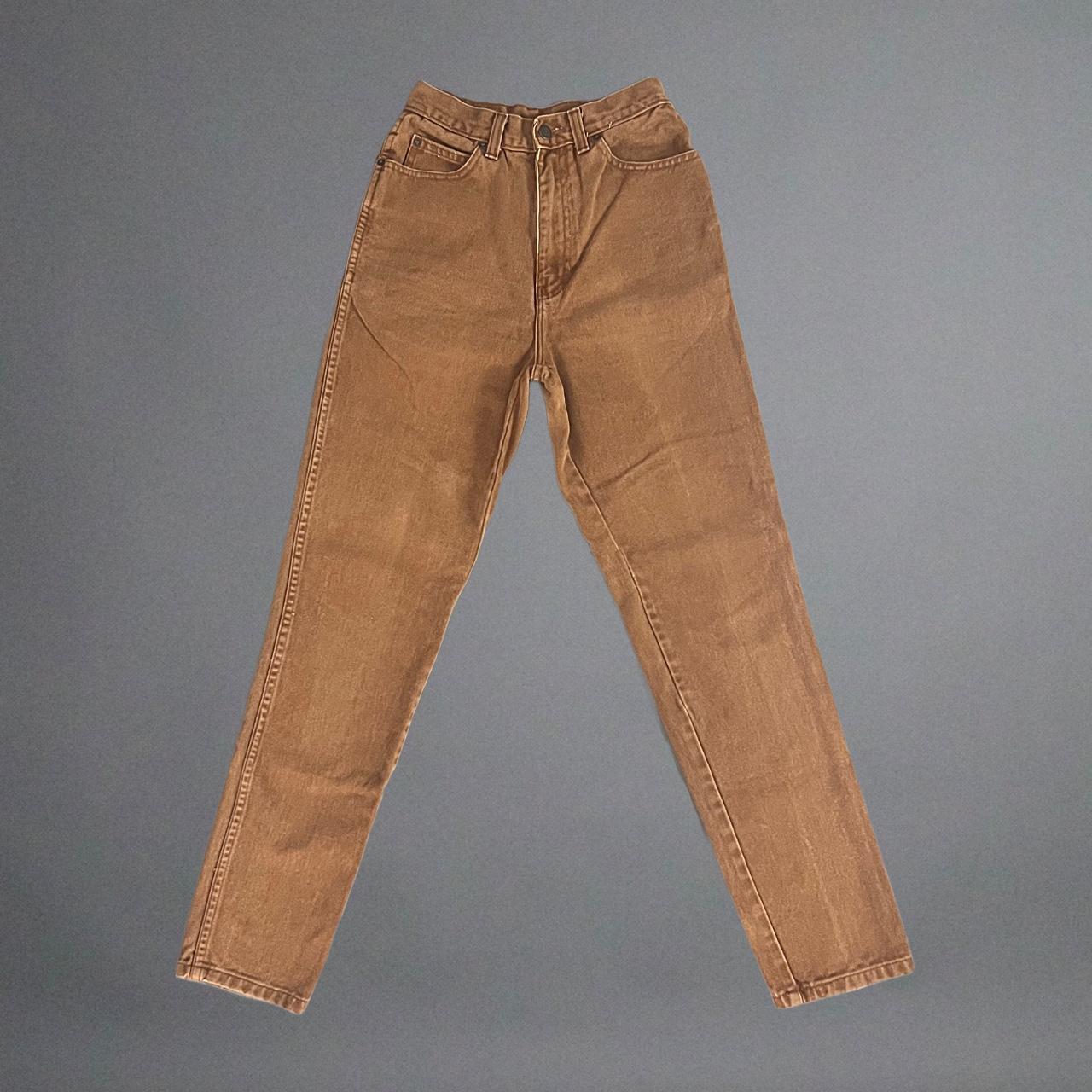 Vintage Levi's “Big E” Leather Suede Pants Size - Depop