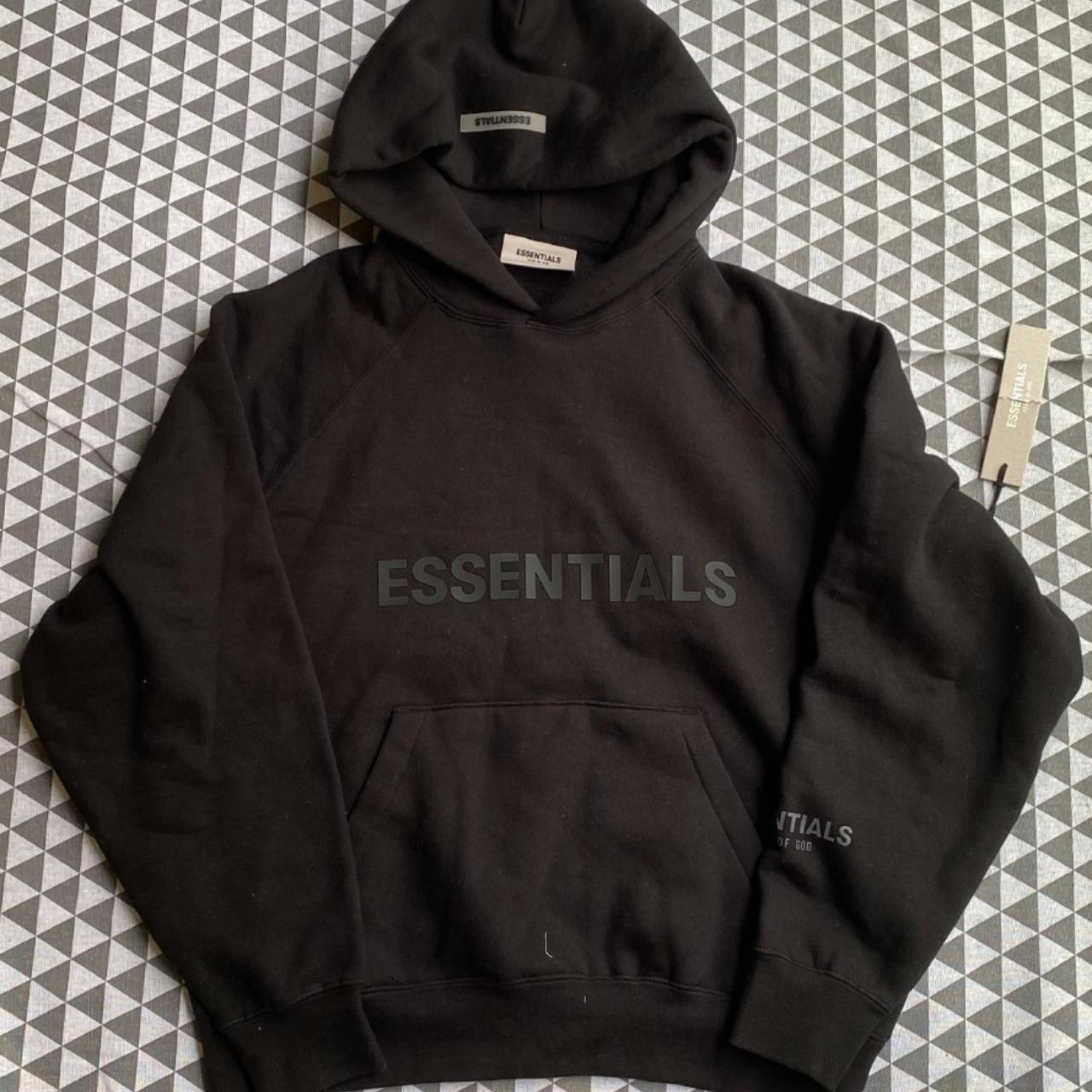 Fear Of God Essentials Charcoal store Gray SS20 Hoodie Size Large