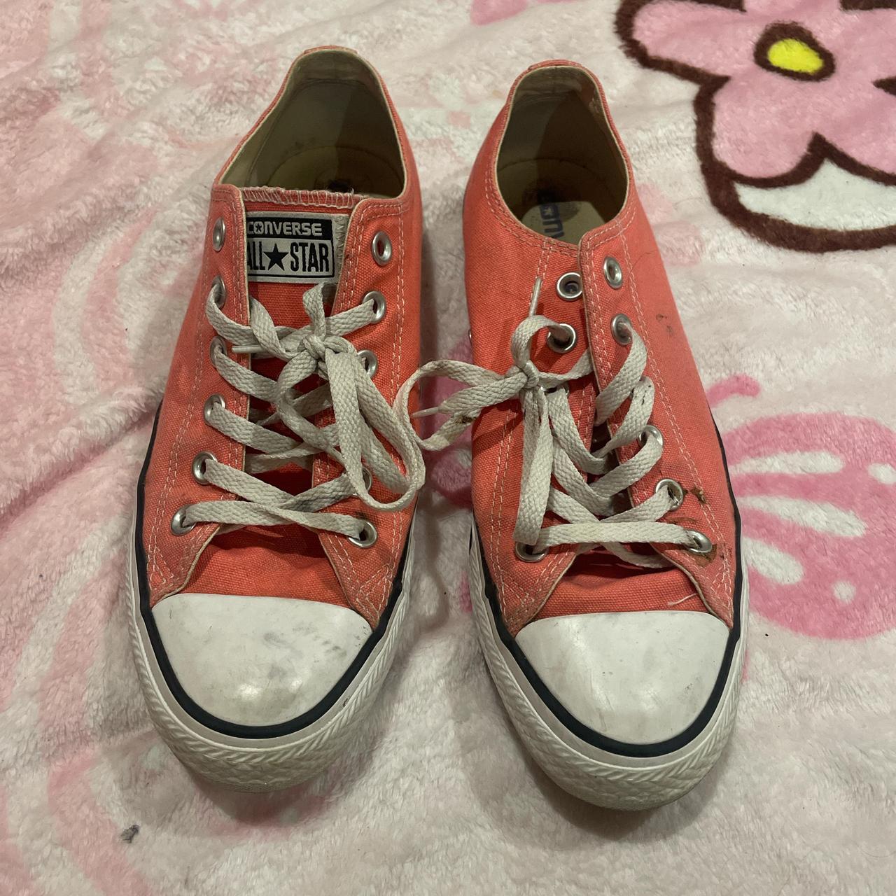 Converse coral best sale