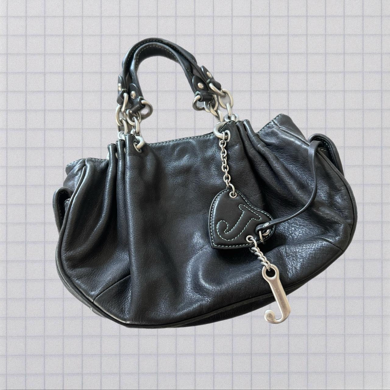 Juicy Couture バッグ 黒 Juicy Couture Bag Pop That Lock Flap Crossbody - Black NWT