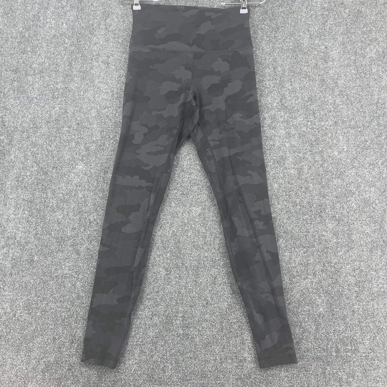 Lululemon black camo leggings - Depop