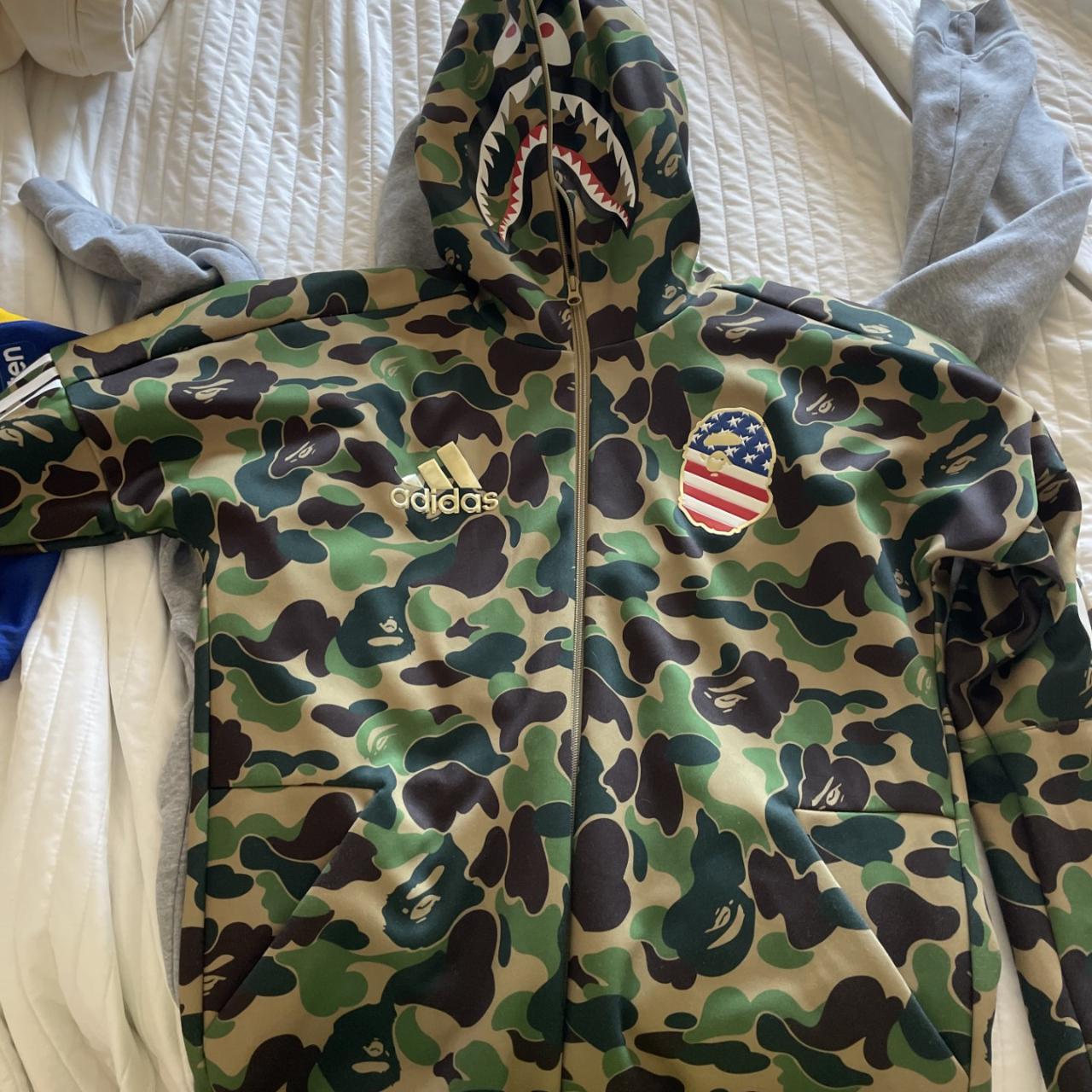Bape Clothing Adidas Bape Camo Jacket BAPE X Adidas ABC Camo Track