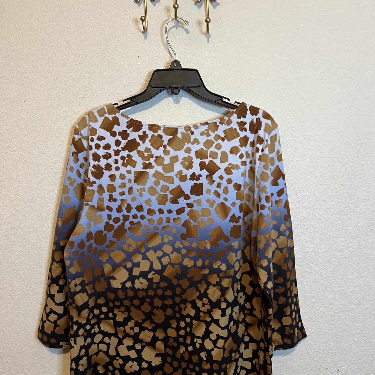 Ruby Rd. Women's Blouse - Multi/Brown - L – Ruby … - image 5