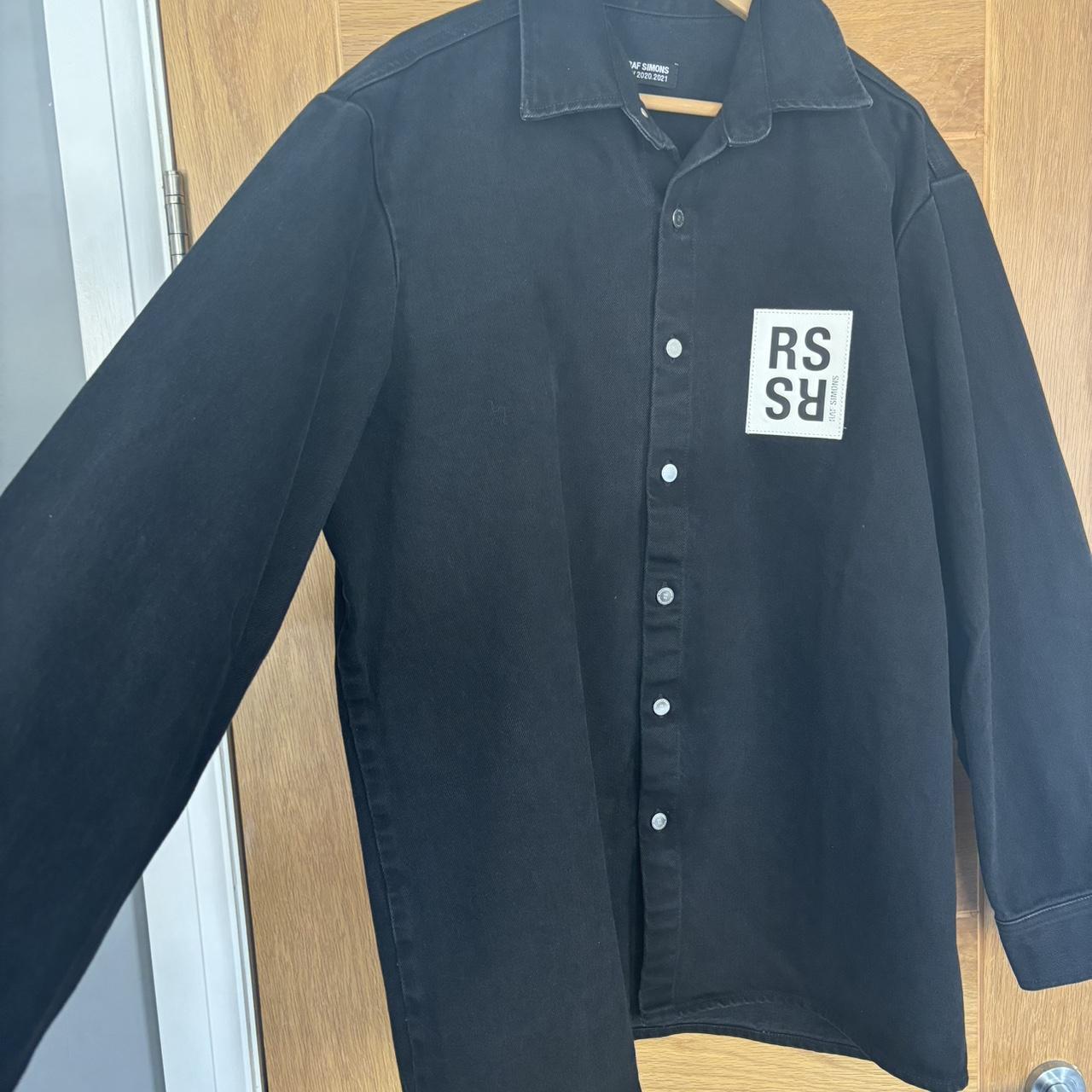 Raf Simons Carry over denim shirt Raf Simons blue denim shirt