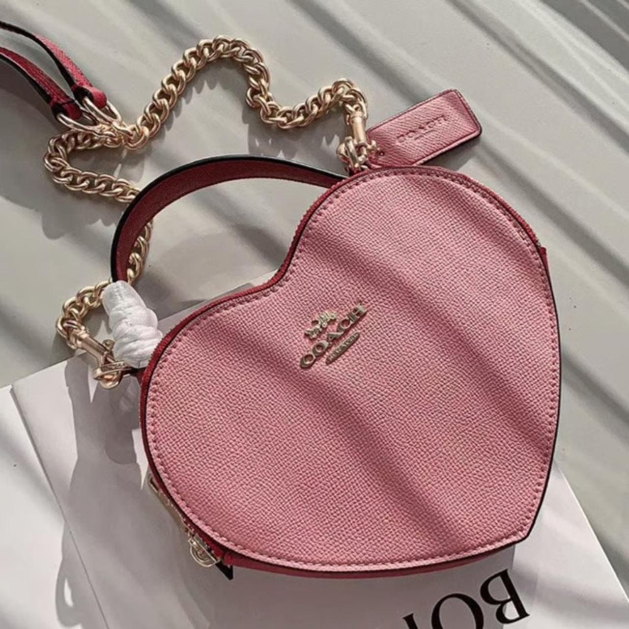 Coach 2024 Heart Crossbody In Colorblock