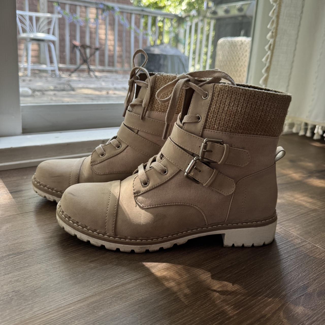 Justfab brown boots hotsell