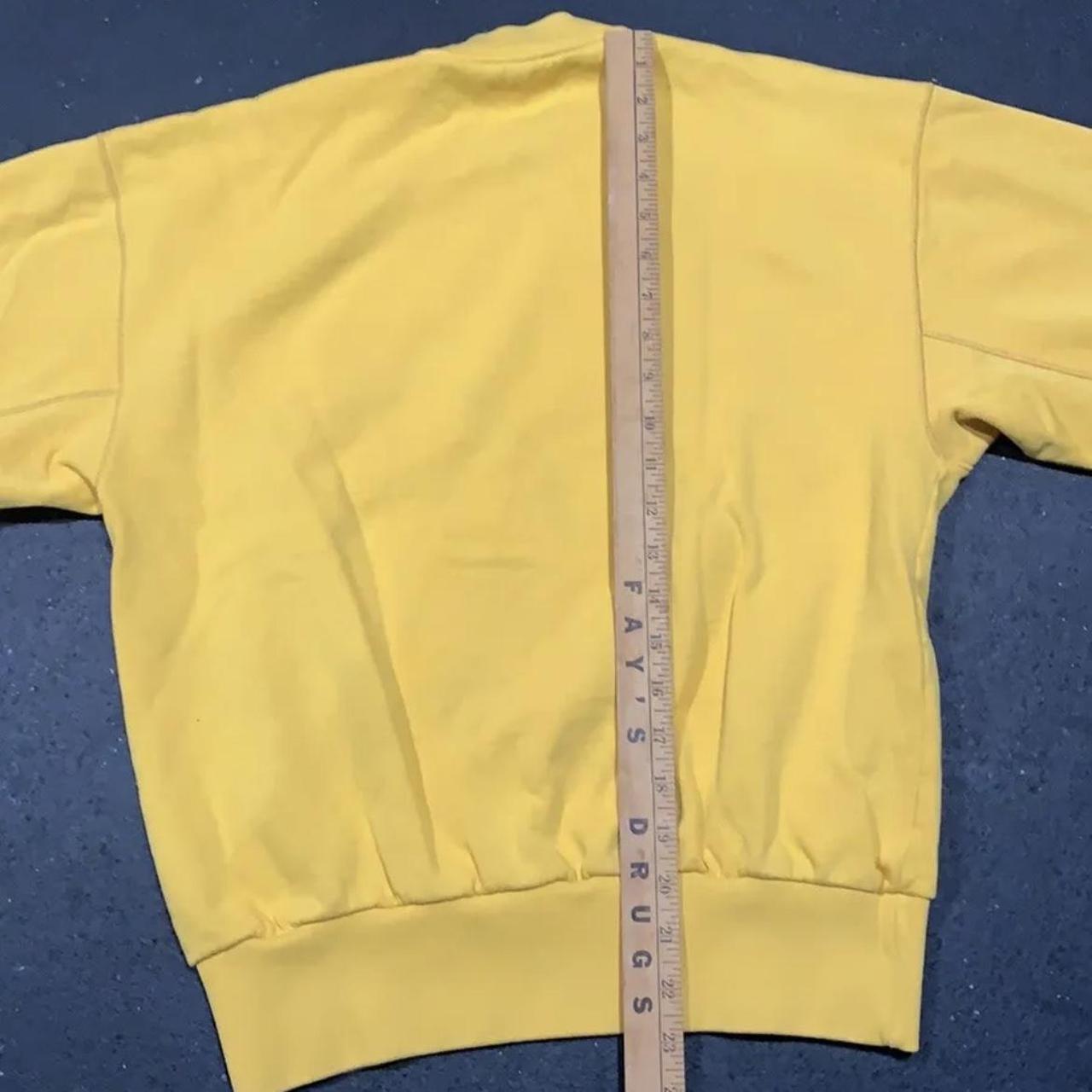 Aries Women's Yellow and Burgundy Sweatshirt (4)