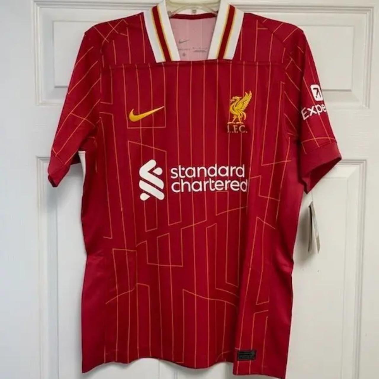 Liverpool fc 2024/25 jersey Choose name, number and... - Depop