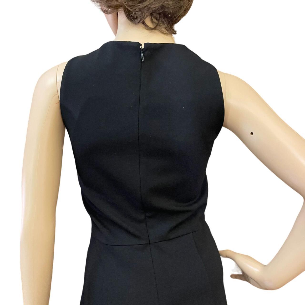 Ann Taylor Black Sleeveless Sheath Dress Size Depop