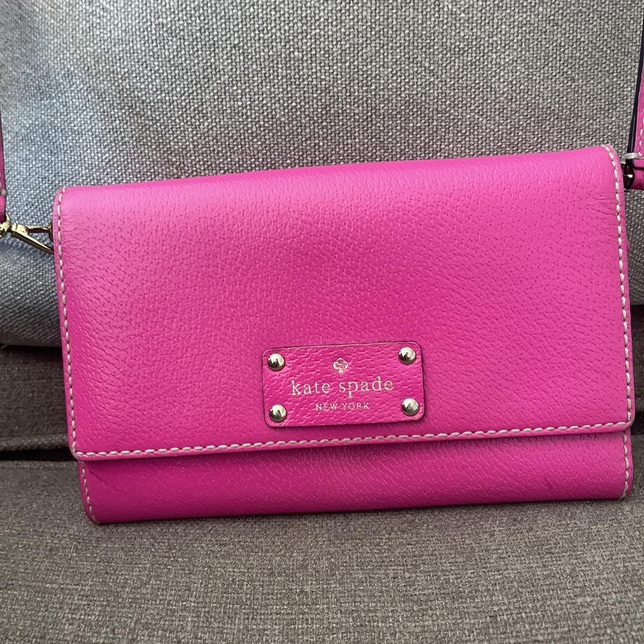 Hot Pink Kate fashion Spade Crossbody!