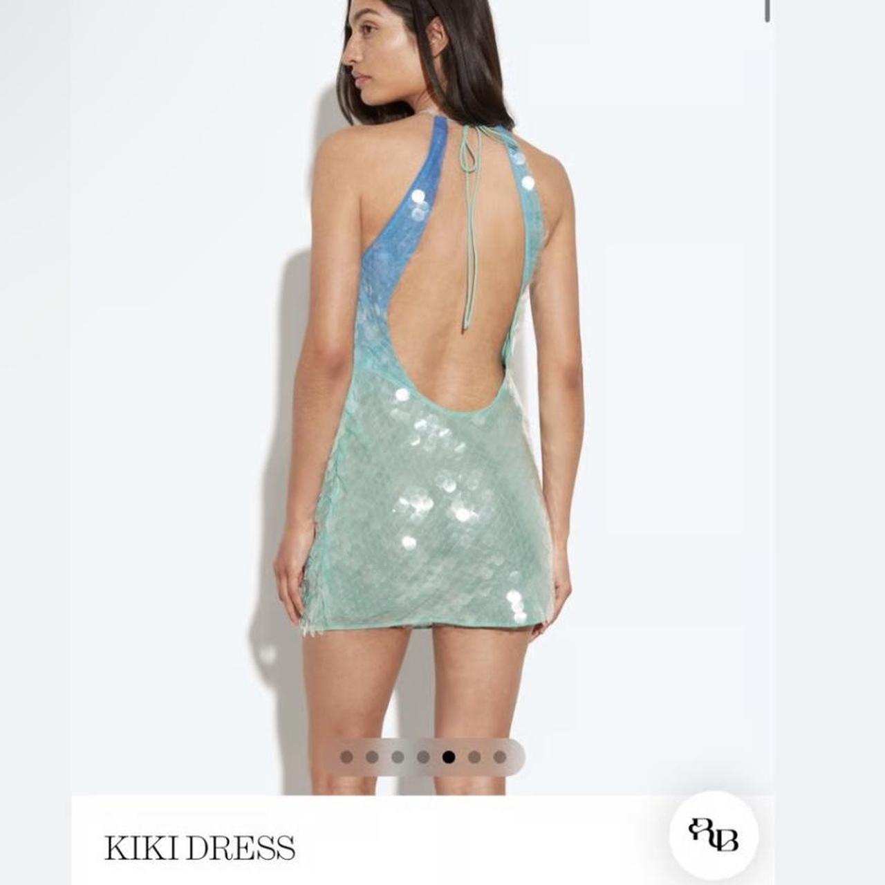 Rat and Boa blue sequin Worn just Depop