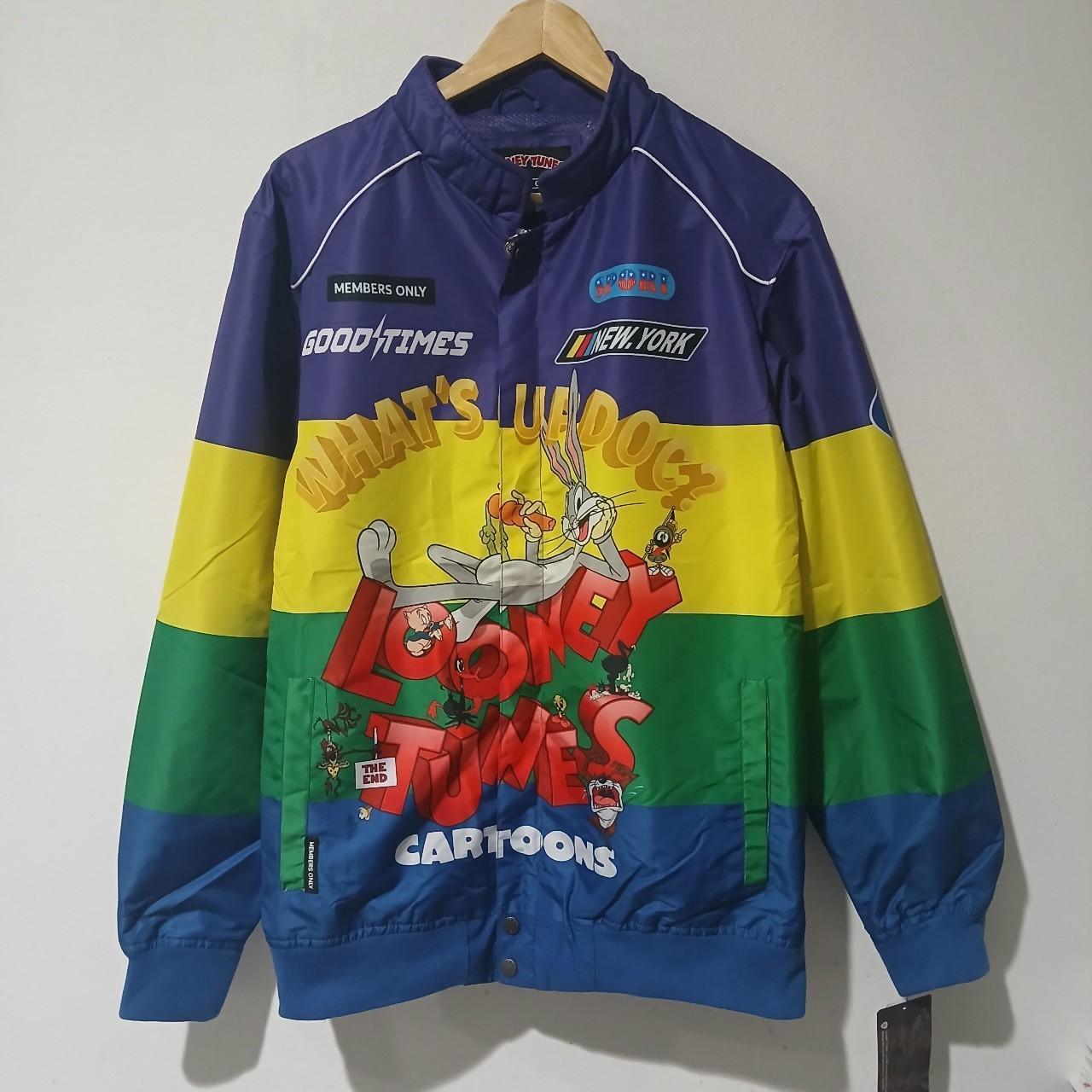 Looney Tunes × Members Only color Block