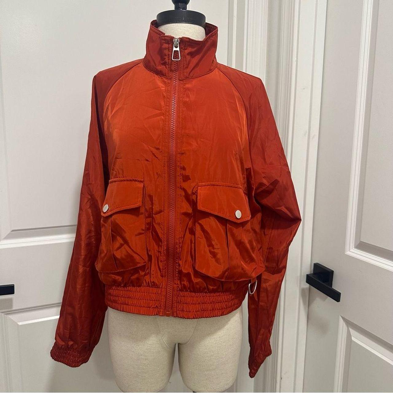 CISONO XL jacket pockets ginger spice color out wear. Depop