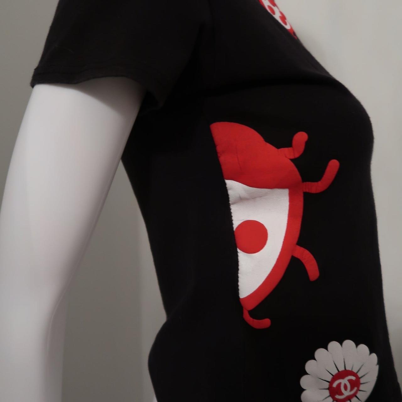 Chanel 2001 “Ladybug” T-Shirt Size: S Condition | Depop