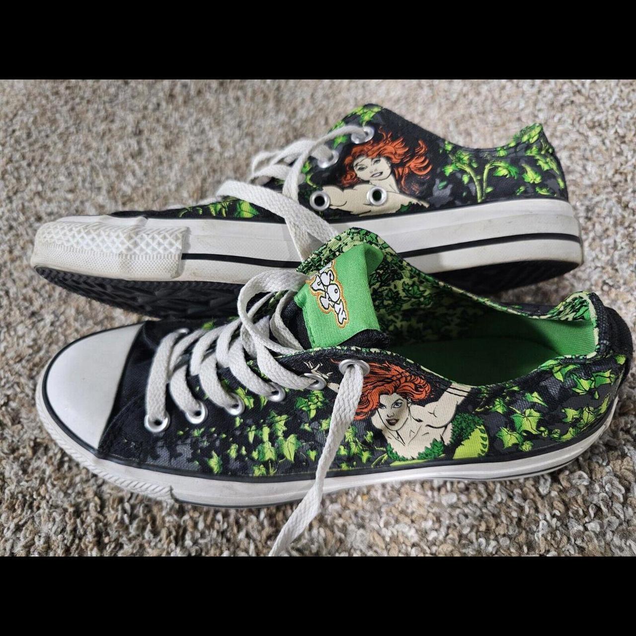 The Converse DC Comics Poison Ivy is a sneaker that. Depop