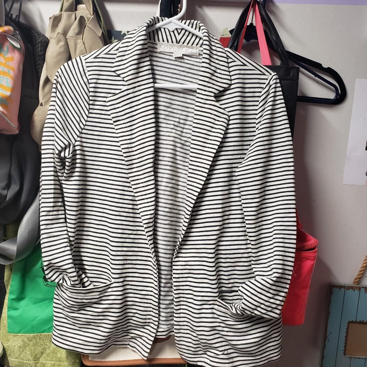 Stripoed Blazer Size M