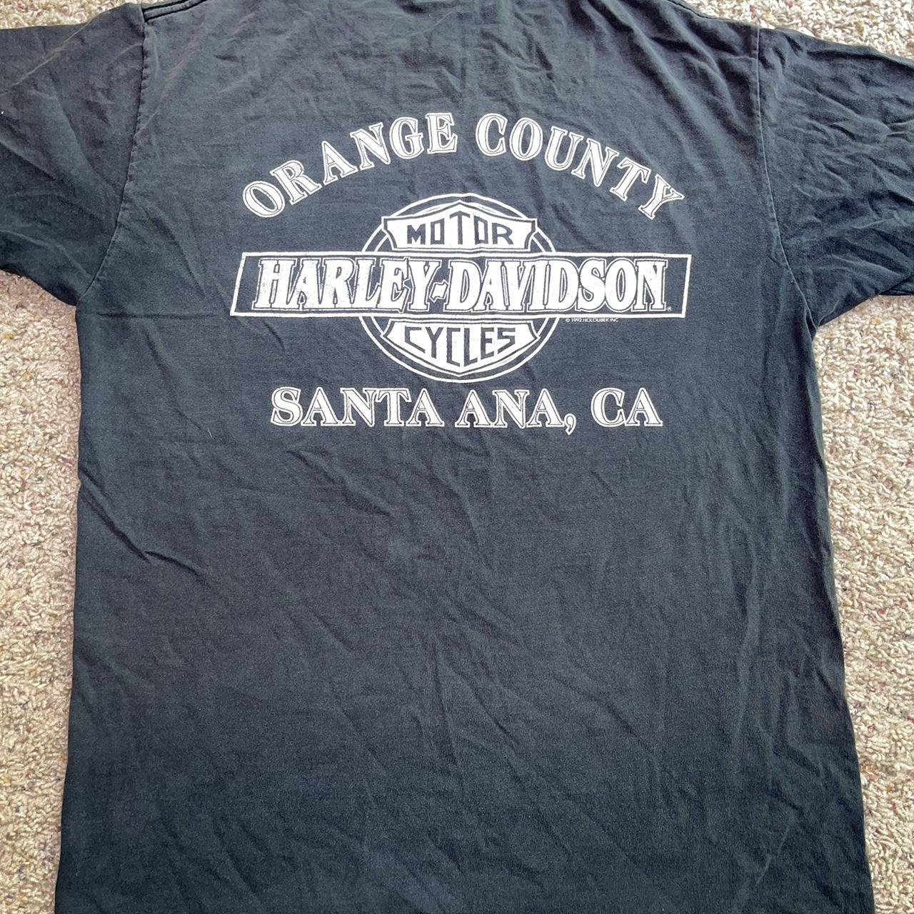 ★Harley Davidson★ 2nd order received, this rider t-shirt i Vintage 90s Harley Davidson T shirt Dual Graphics V Neck