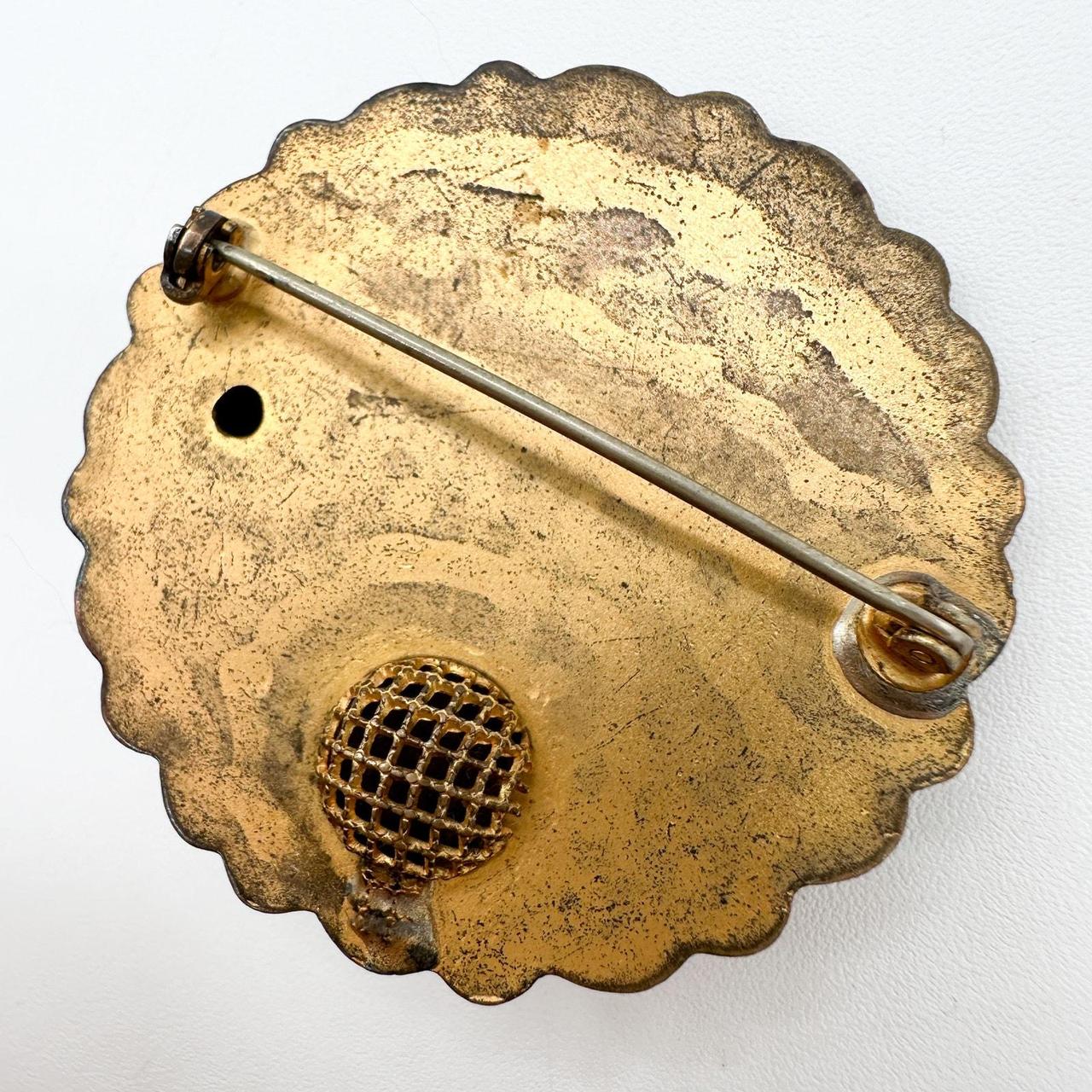 Source Unknown Women's Brooch - Gold/Multi – Gold… - image 5