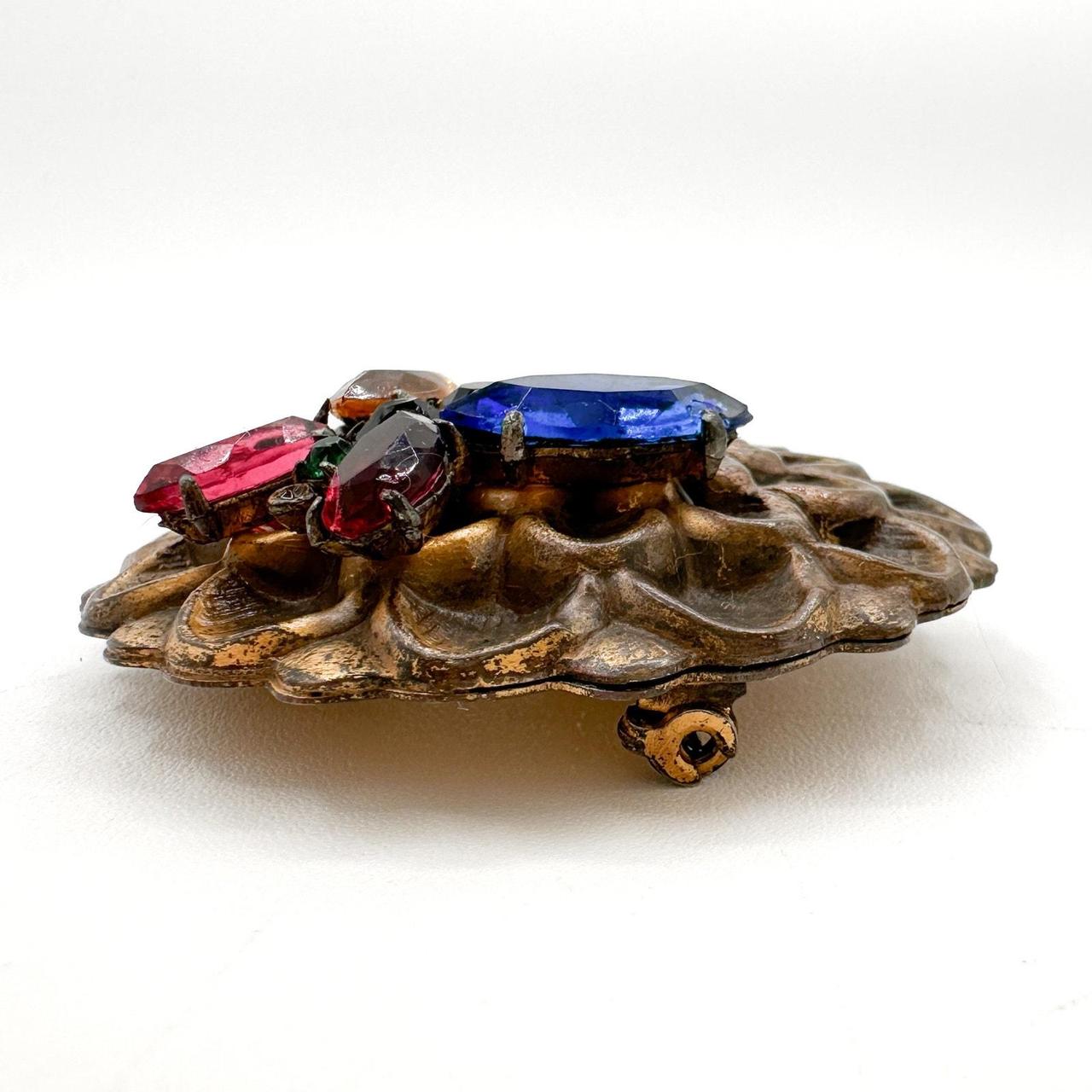 Source Unknown Women's Brooch - Gold/Multi – Gold… - image 8