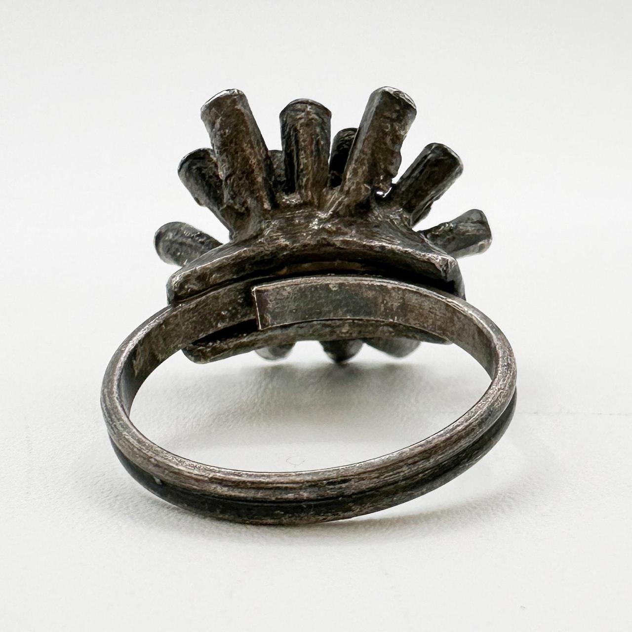 Source Unknown Women's Ring - Silver/Grey – Bruta… - image 4