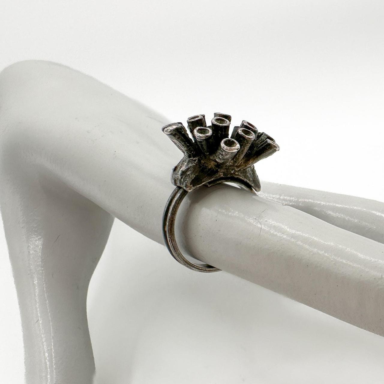 Source Unknown Women's Ring - Silver/Grey – Bruta… - image 6