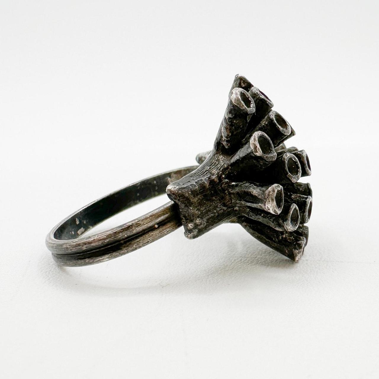 Source Unknown Women's Ring - Silver/Grey – Bruta… - image 7