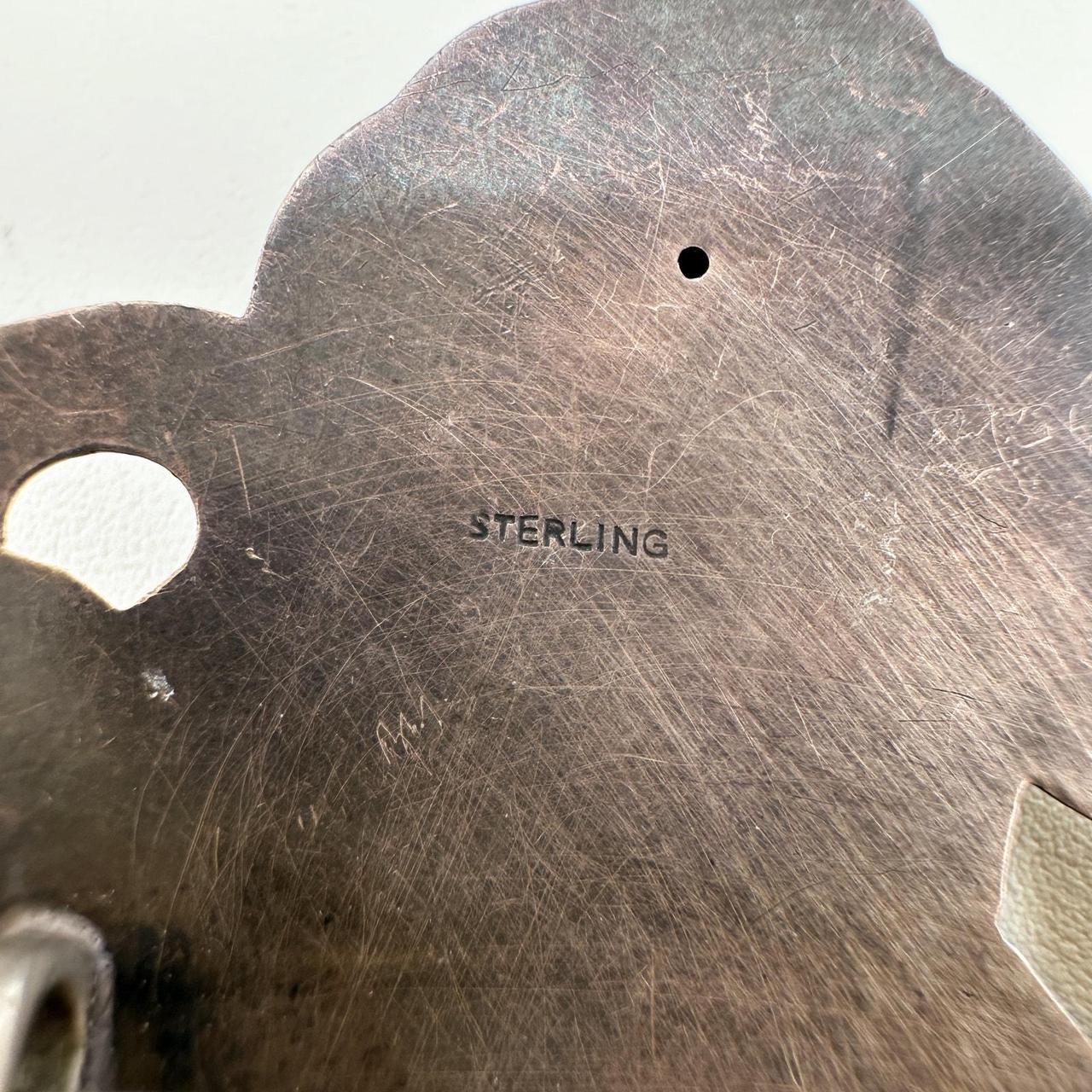 Source Unknown Women's Brooch - Silver/Grey – Ant… - image 8