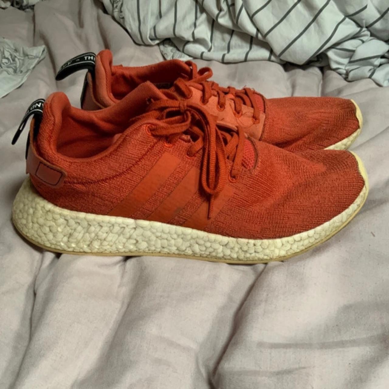 Adidas nmd r2 orange size 10 adidas adidasnmd