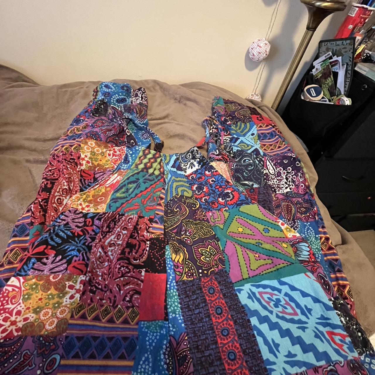 Women's Pants - Multi - S – Multicolored patchwor… - image 2