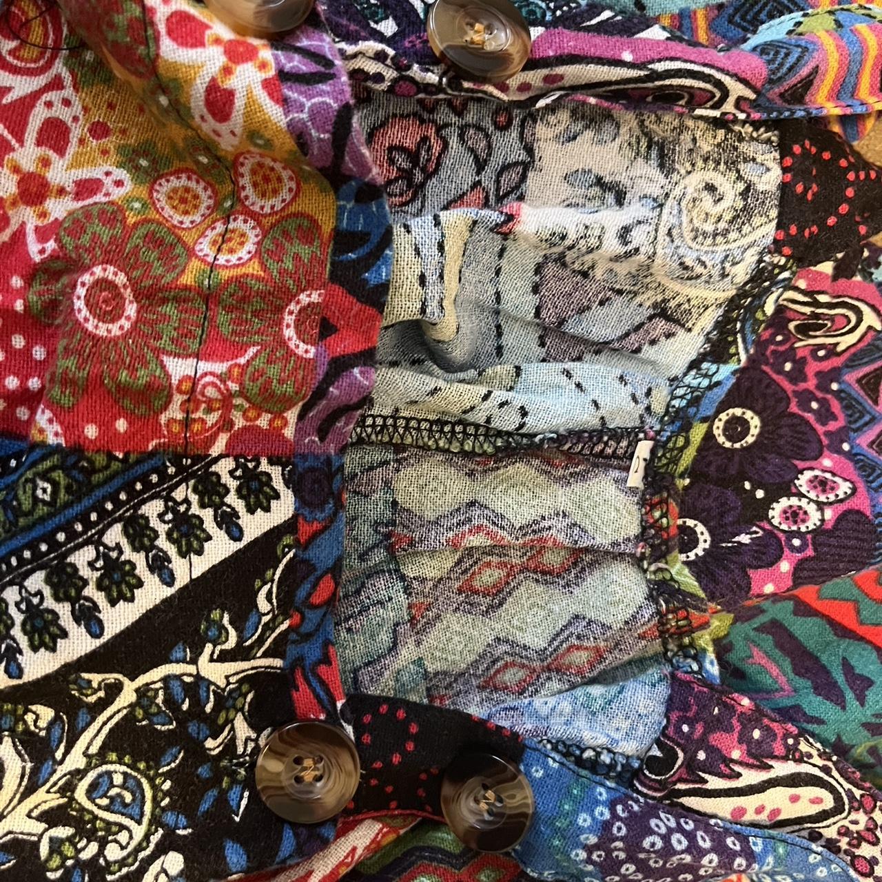 Women's Pants - Multi - S – Multicolored patchwor… - image 4