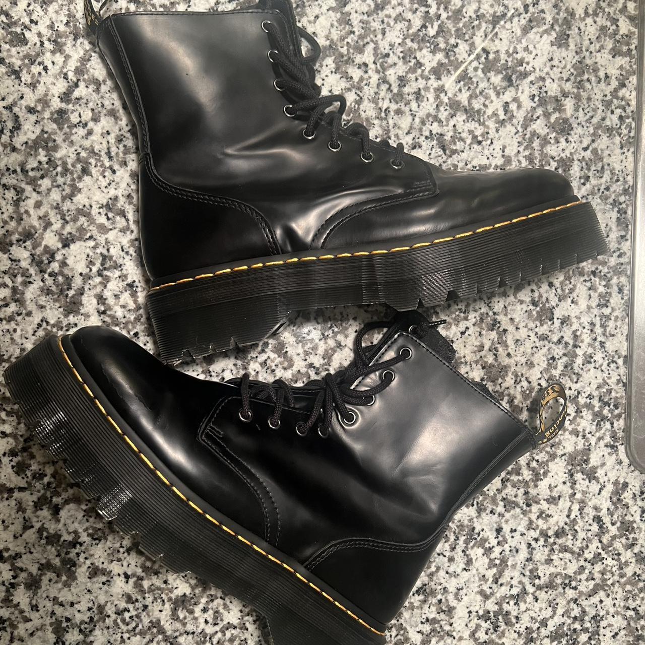 Doc martens platform boots Depop