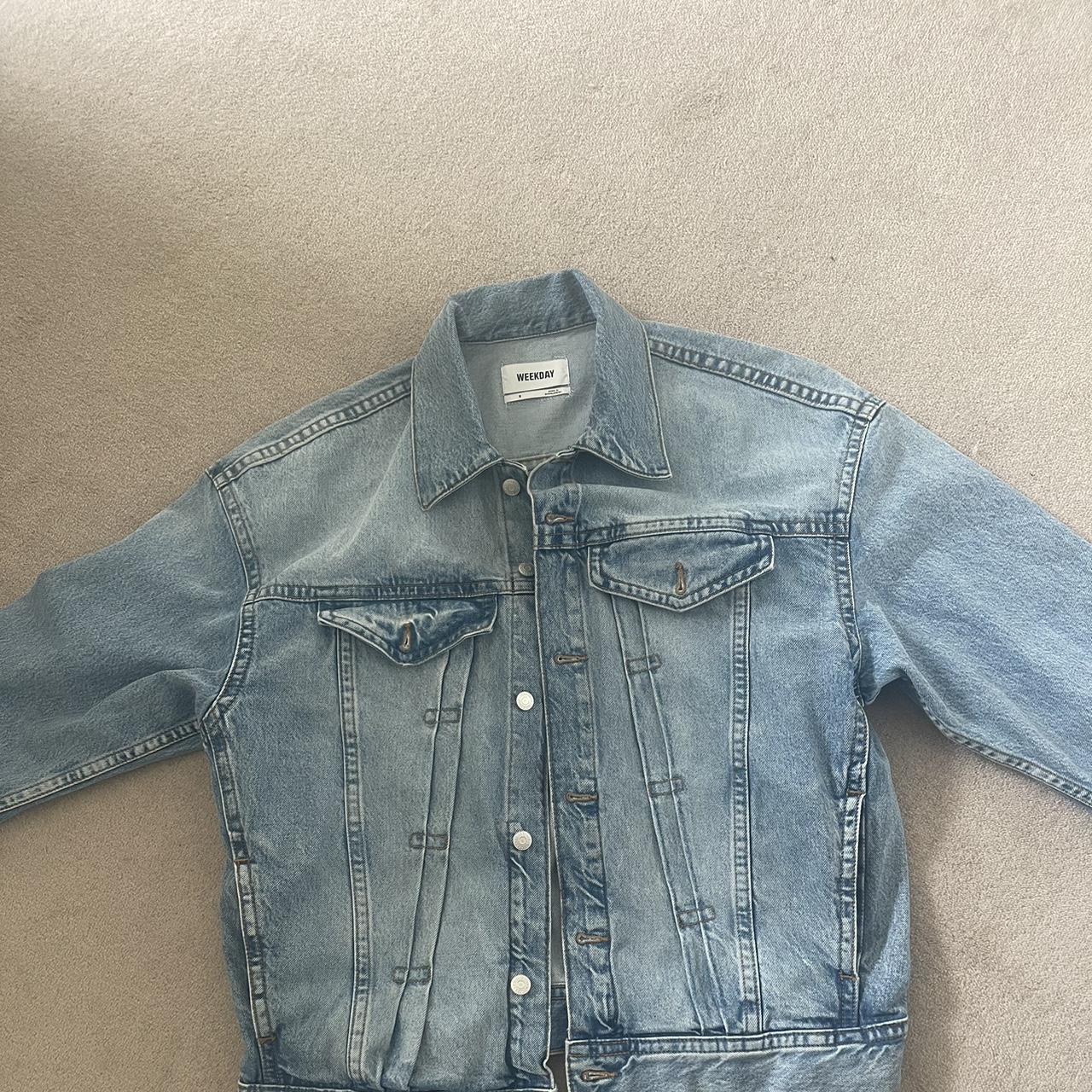 Weekday denim jacket Worn once - great condition... - Depop