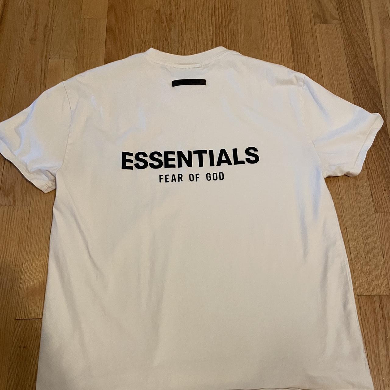 Essentials Fear of God T- Shirt - Depop