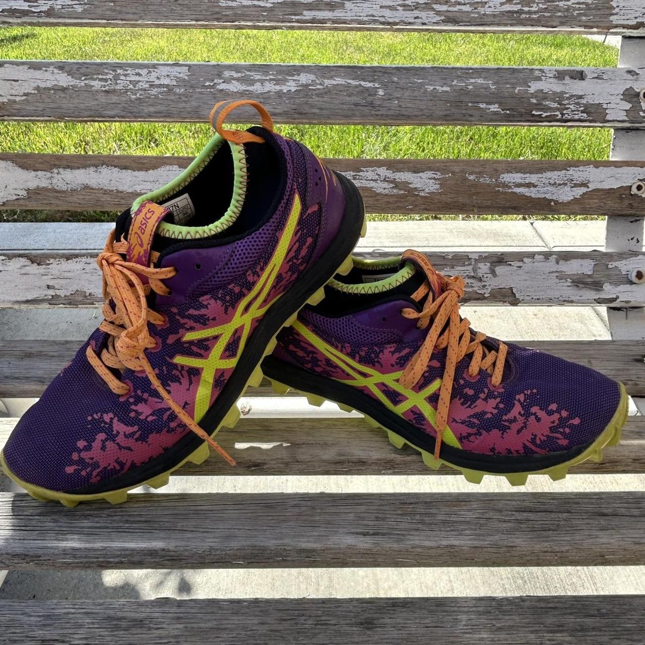 ASICS Women's Sneakers Purple/Multi US – Asics Gel Fuji