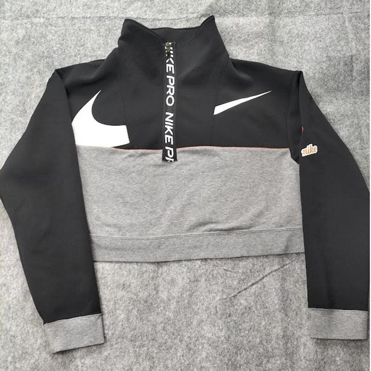 Nike pro get fit icon clash fleece half zip jacket ladies sale