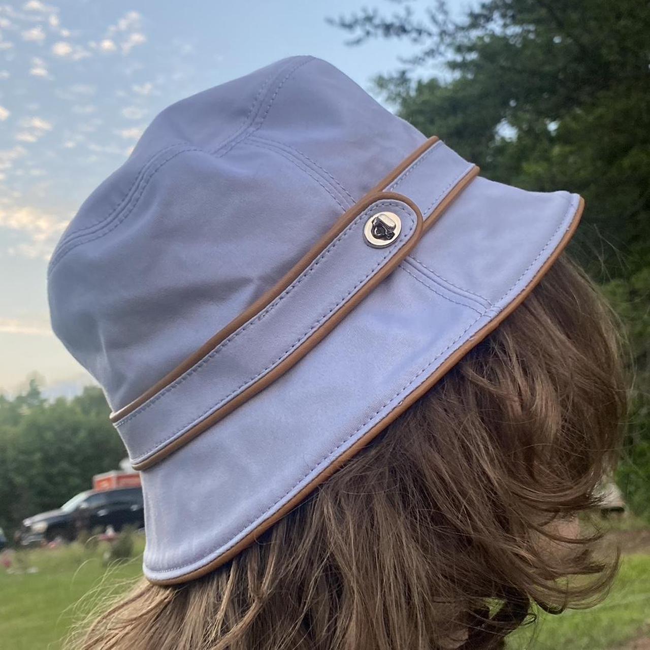 Authentic Coach good Blue Bucket Hat