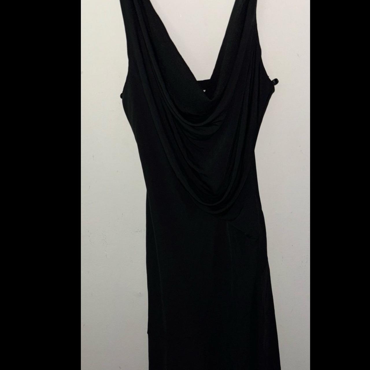 Black Moschino dress. Knee length, new, never... - Depop