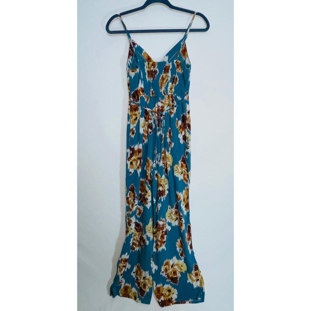 Source Unknown Women's Jumpsuit - Blue/Multi - XS… - image 3